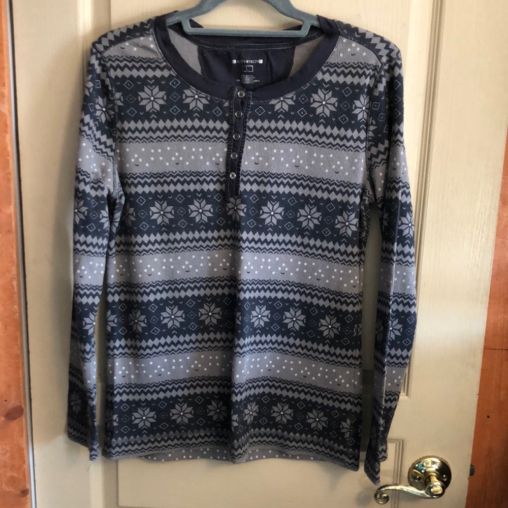 Architect L pull over gray top